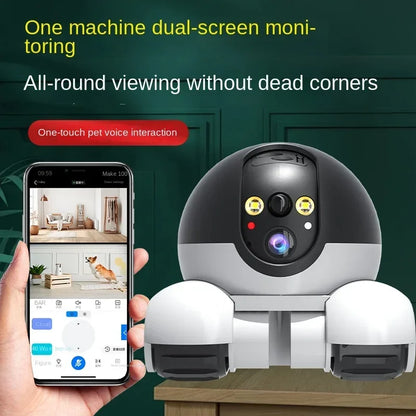 2K Wi-Fi Indoor Security Camera, Camera for Baby/Elder/Dog/Pet with Phone App, 2-Way Audio Baby Monitor Camera