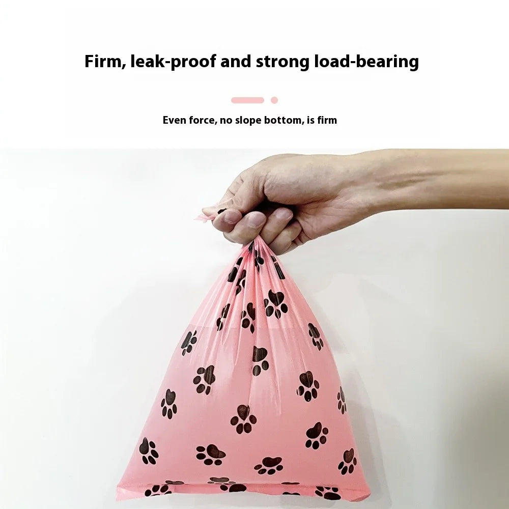 Intensification Pet Biodegradable Trash Bag Dog Poop Bags Bulk Biobase Scented Poo Bag Degradable Cat Waste Bags Dog Poop