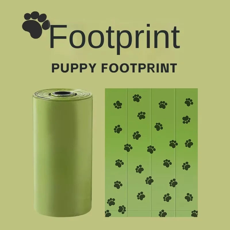 Intensification Pet Biodegradable Trash Bag Dog Poop Bags Bulk Biobase Scented Poo Bag Degradable Cat Waste Bags Dog Poop