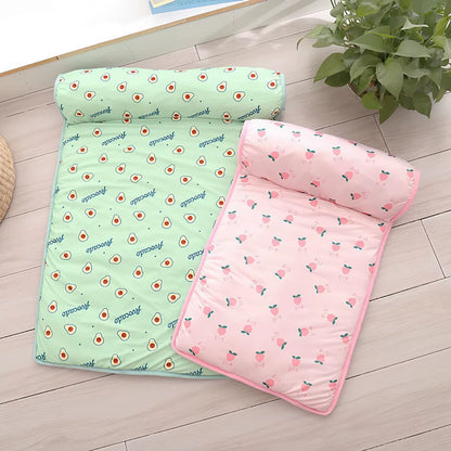 Dog Mat Cooling Summer Pad Mat for Dogs Cat Blanket Sofa Breathable Pet Dog Bed Summer Washable for Small Medium Large Dogs Mat